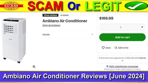 ambiano electric cool box reviews|ambiano portable air conditioner scam.